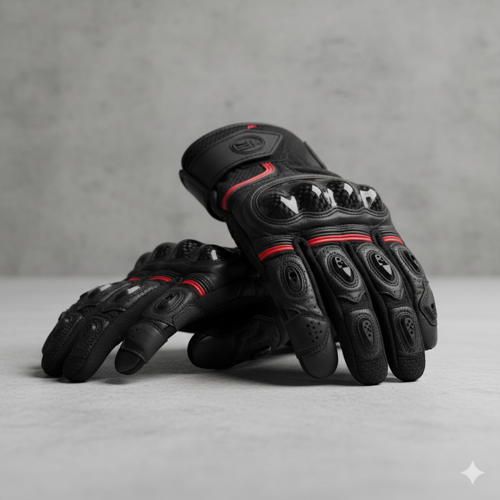 Crimson Edge Gloves - Summer